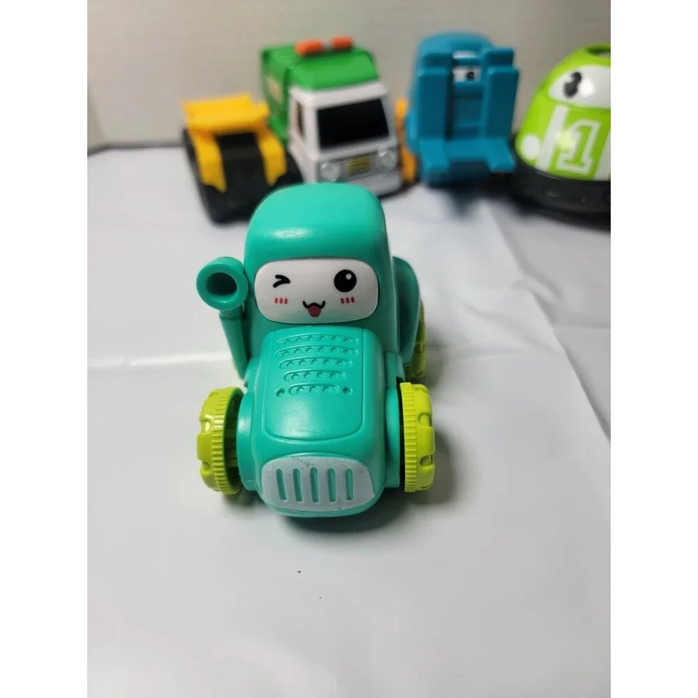 Toddler Toy Vehicle Lot of 6 Little Tikes & Other Cars Trucks Forklift...